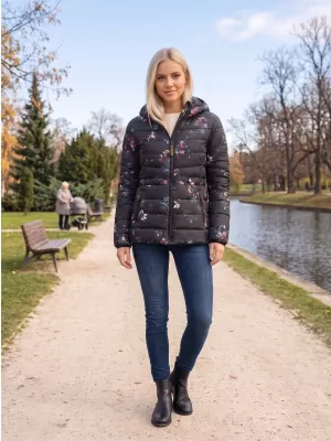 Geaca de dama ALTISPORT DARCIA NEGRU