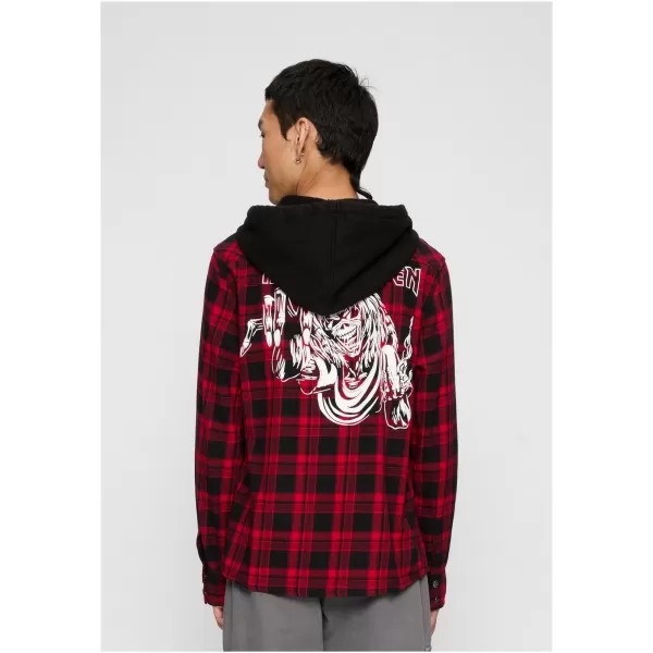  Panoul pentru bărbați BRANDIT IRON MAIDEN BD61048 ROȘU ÎNCHIS/NEGRU 