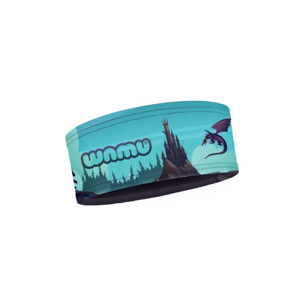  Bentita sport pentru copii DRAGON FANTASY BLUE WAMU 