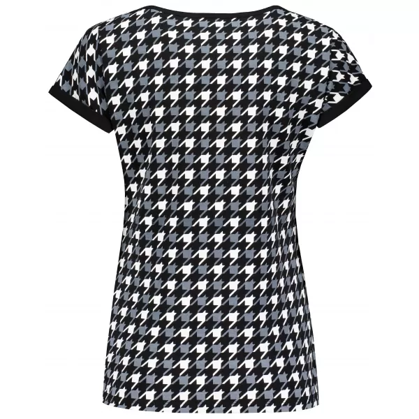  Tricou pentru femei ALTISPORT DORIA NEGRU 