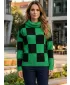 Pulover de dama ALTISPORT DELLA NEGRU/VERDE