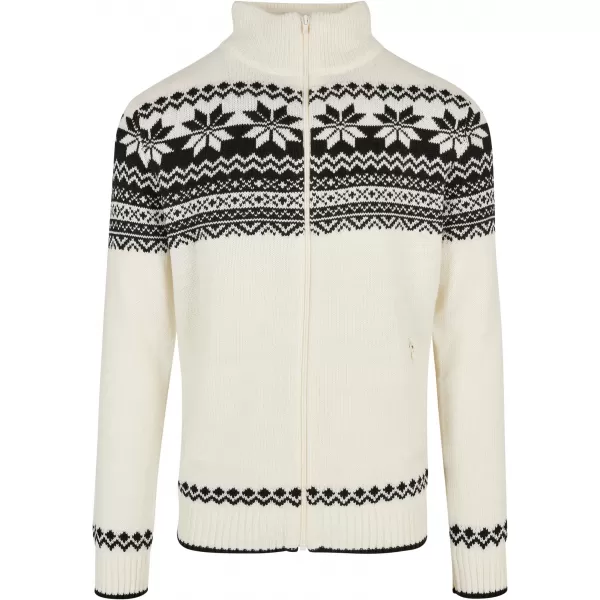 Panoul pentru bărbați BRANDIT CARDIGAN NORWEGER BD5030 ALB 