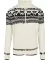 Panoul pentru bărbați BRANDIT CARDIGAN NORWEGER BD5030 ALB