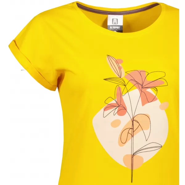  Tricou/rochie extinsă pentru femei ALTISPORT ALW187178 CHIHLIMBAR 