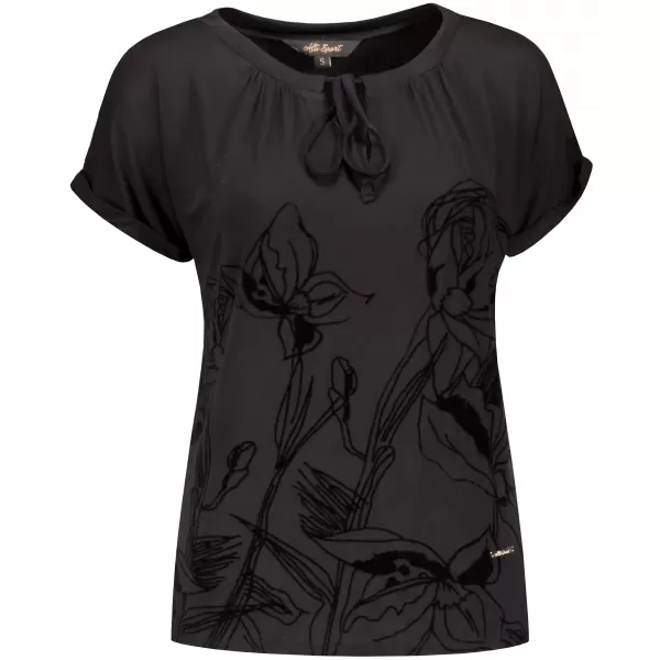  Tricou pentru femei ALTISPORT DEBBI NEGRU 