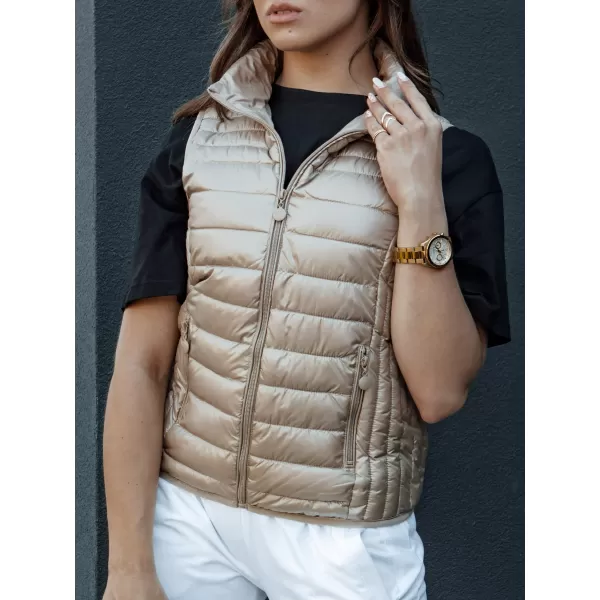  Vestă DSTREET STYLISHZ TY4439 CARAMEL 