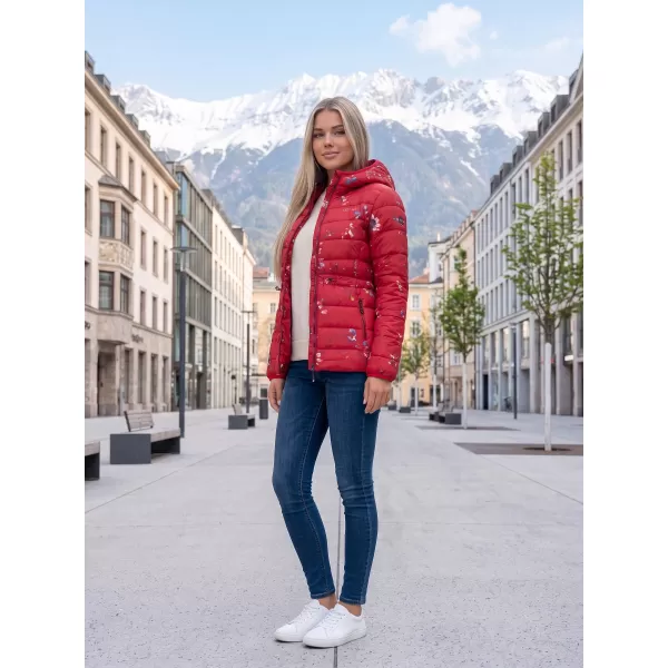  Geaca de dama ALTISPORT DARCIA ROȘU 