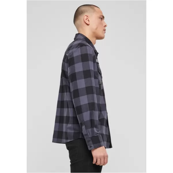  Cămaşă BRANDIT BD61005 NEGRU/GRI 