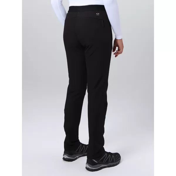  Pantalonii pentru doamne LOAP URMERA NEGRU 