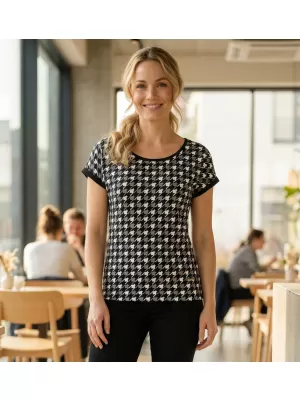 Tricou pentru femei ALTISPORT DORIA NEGRU