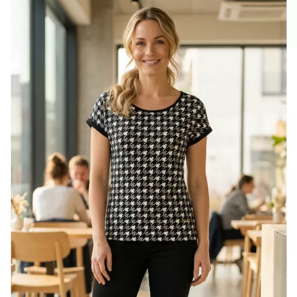  Tricou pentru femei ALTISPORT DORIA NEGRU 