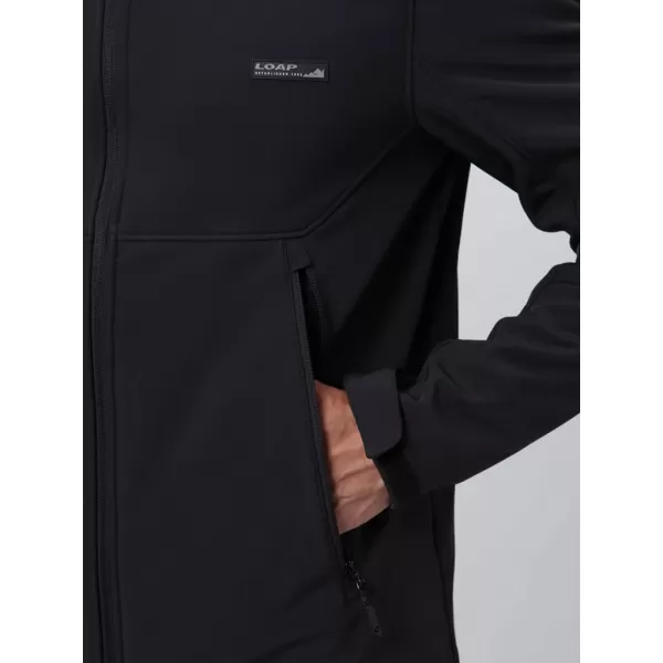  Jachetă softshell pentru bărbați LOAP LUCAS NEGRU 
