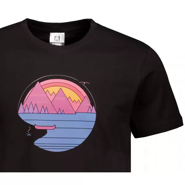  Tricou pentru bărbați ALTISPORT ALM186129 NEGRU 