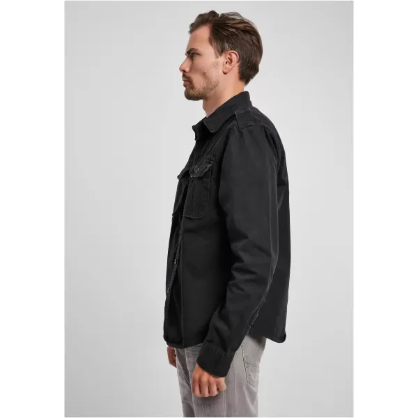  Cămaşă BRANDIT VINTAGE BD9373 NEGRU 