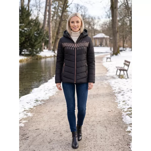  Geaca de dama ALTISPORT DELSY NEGRU 