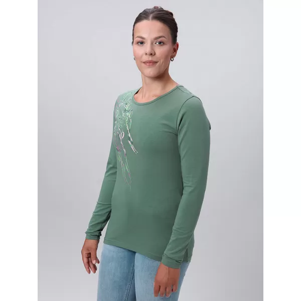  Tricou pentru femei LOAP ABMORA VERDE 