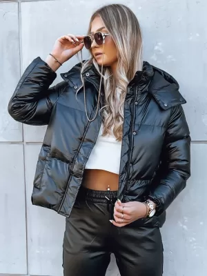 Geacă pentru doamne DSTREET COLLAR NEGRU