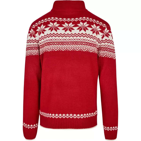  Panoul pentru bărbați BRANDIT CARDIGAN NORWEGER BD5030 ROŞU 