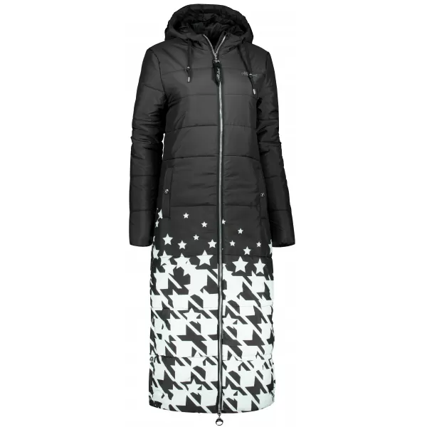  Palton de femei ALTISPORT DALENA NEGRU 