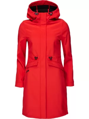 Palton softshell dama LOAP LUNARA ROŞU