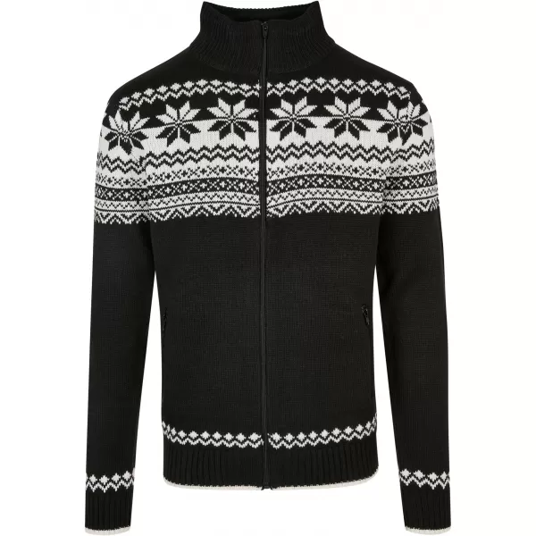 Panoul pentru bărbați BRANDIT CARDIGAN NORWEGER BD5030 NEGRU 