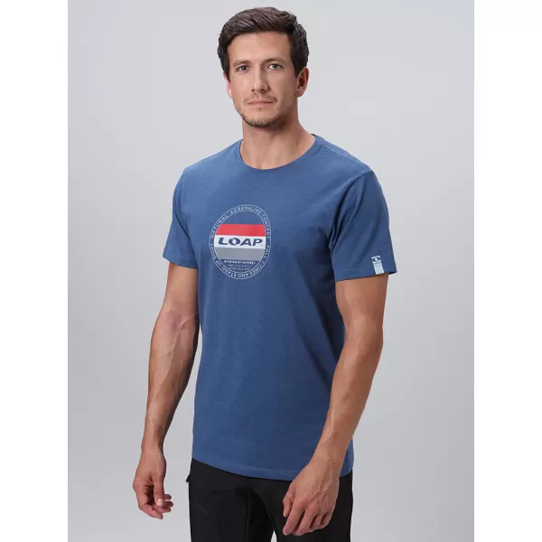  Tricou pentru bărbați LOAP BOJAR ALBASTRU 