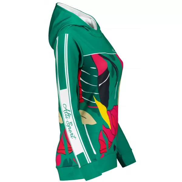  Premium cu hanorac funcțional pentru femei ALTISPORT VOJ/ALW042MI01 VERDE 