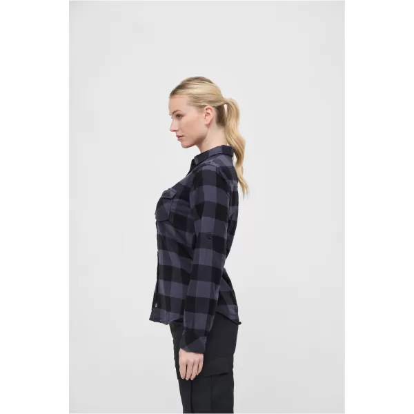  Cămaşă BRANDIT BD9336 NEGRU/GRI 