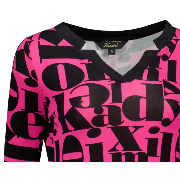  Tricou pentru femei KIXMI TAFFY ROZ 
