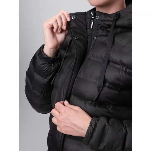  Palton de damă LOAP ITMARA NEGRU 