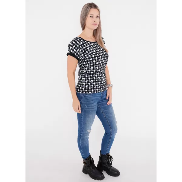  Tricou pentru femei ALTISPORT DORIA NEGRU 