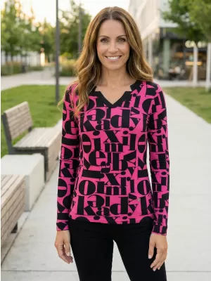 Tricou pentru femei KIXMI TAFFY ROZ