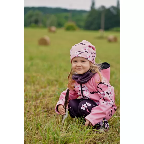  Pantaloni de softshell pentru bebeluși WAMU SAKURY VIOLET 