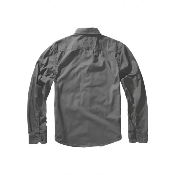  Cămaşă BRANDIT VINTAGE BD9373 CĂRBUNE CENUȘIU 