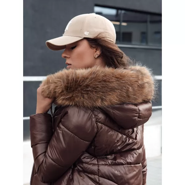  Geacă pentru doamne DSTREET WINTERCHIC CARAMEL 