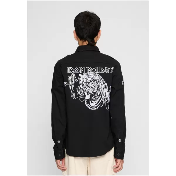  Cămaşă BRANDIT IRON MAIDEN BD61044 NEGRU 