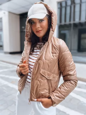 Geacă pentru doamne DSTREET LILYWOOL TY3714 DE AUR