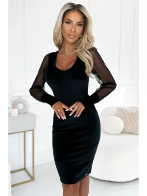 Rochie NUMOCO 343-2 NEGRU