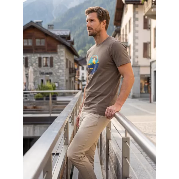  Tricou pentru bărbați ALTISPORT ALM186129 ARDEZIE ÎNTUNECATĂ 