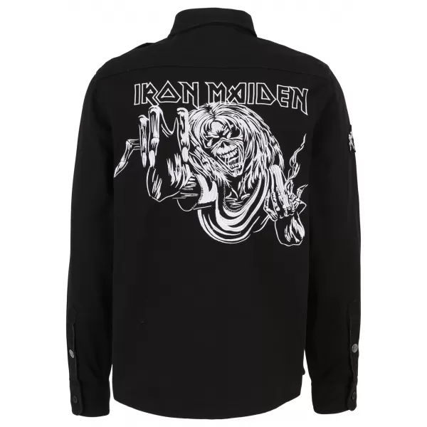  Cămaşă BRANDIT IRON MAIDEN BD61044 NEGRU 