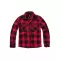 Cămaşă BRANDIT BD6016 ROȘU/NEGRU