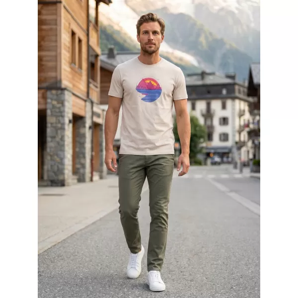  Tricou pentru bărbați ALTISPORT ALM186129 GRI CA GHEATA 