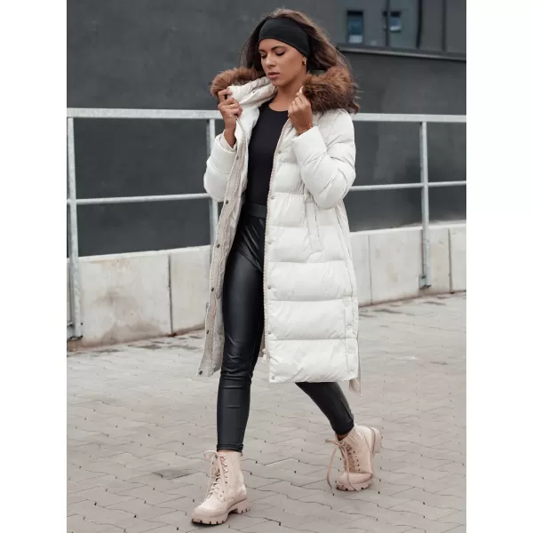  Haină de iarnă DSTREET STYLEBELLA ALB 