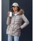 Geacă pentru doamne DSTREET WINTERCHIC CARAMEL