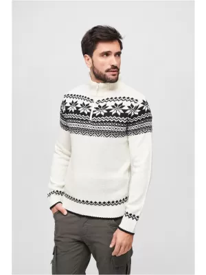 Panoul pentru bărbați BRANDIT TROYER NORWEGER BD5029 ALB