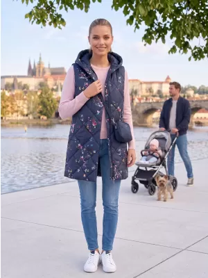 Vesta de dama ALTISPORT DANIELA ALBASTRU INCHIS