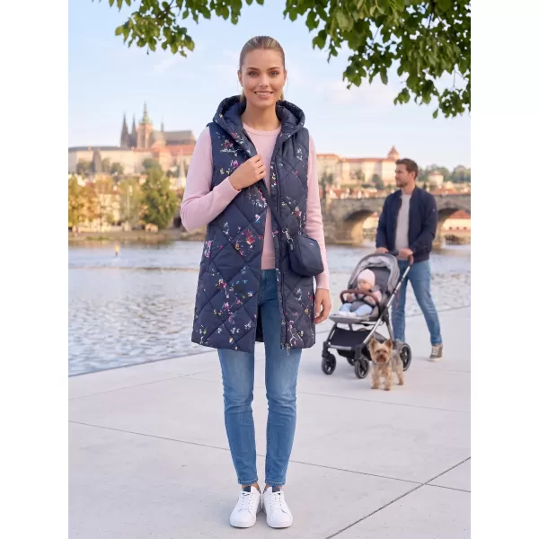  Vesta de dama ALTISPORT DANIELA ALBASTRU INCHIS 