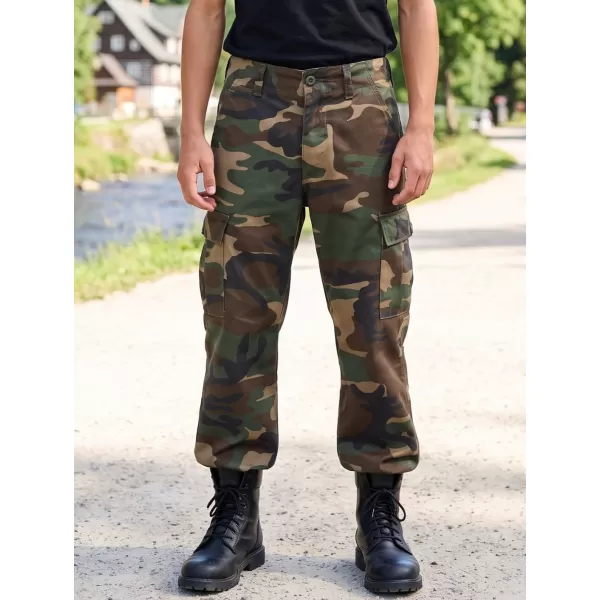  Pantaloni BRANDIT US BD6003 PĂDURE 