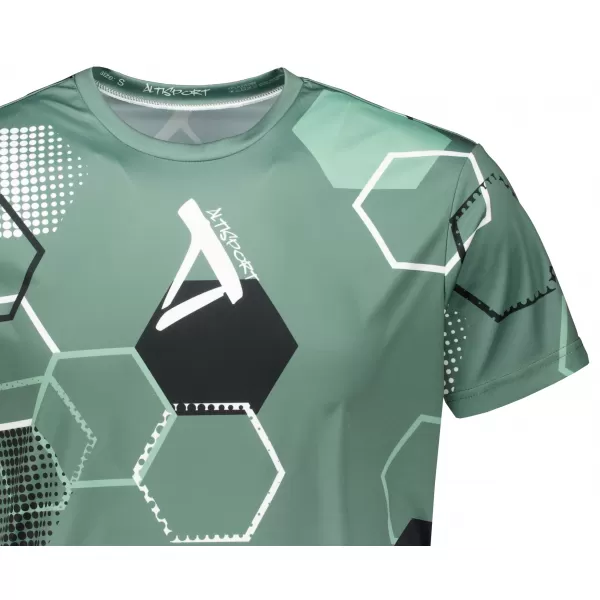  Tricou funcțional premium pentru bărbați ALTISPORT VOJ/ALM037TR01 KAKI/MILITAR 