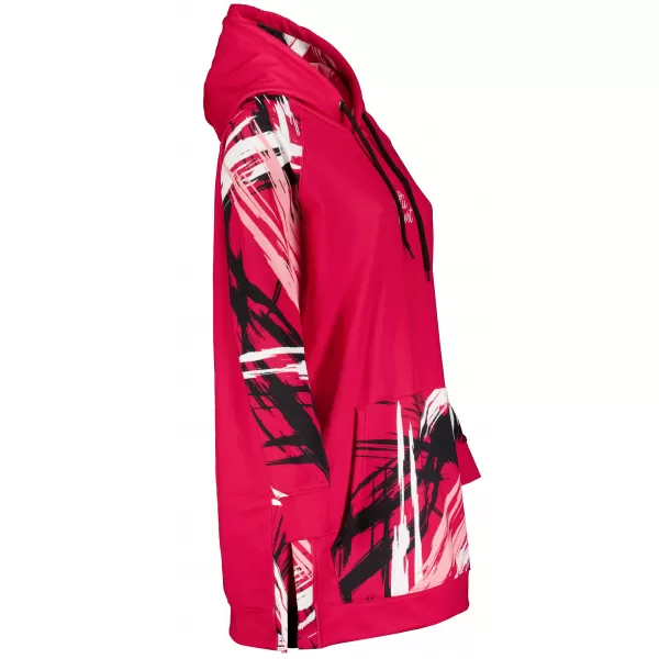  Hanorac prelungit funcțional pentru femei premium ALTISPORT VOJ/ALW039MI03 VIVA MAGENTA 